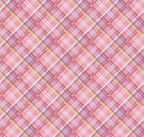 Simple Pleasures Plaid Pink Fabric
