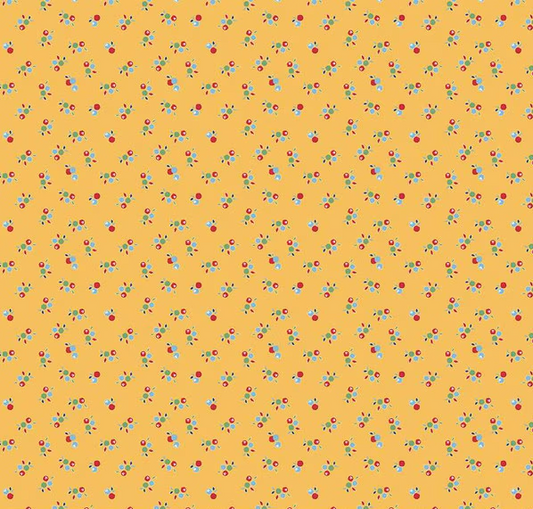 Simple Pleasures Kitchen Flowers Yellow Fabric
