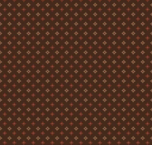 John Wayne American West Sun Brown Fabric