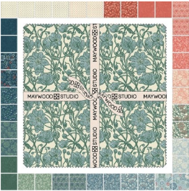 Cottage Flowers 10" Squares (42 pcs)