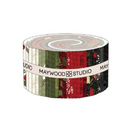 Holly Jolly Flannel 2.5" Strips (40 pcs)