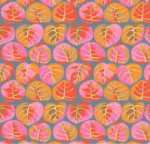108" Kaffe Fassett Collective February 2025 Palm Leaves Pink Fabric