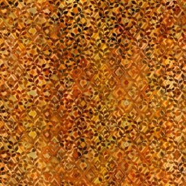 Falling Leaves Diamond Leaves Multi Fabric