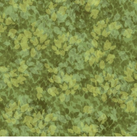 Fall Friends Tonal Leaf Blender Green Fabric