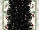 Believe Santa's - Scenic Double Border - Multi - Yardage