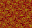 Baubles & Balsam Pressed Flowers Cranberry Fabric
