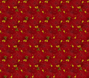 Baubles & Balsam Pear Orchard Cranberry Fabric