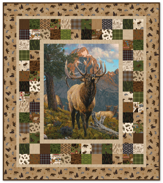 Smoky Mountains Panel Quilt