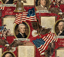 America 250 FOUNDING FATHERS RED MULTI