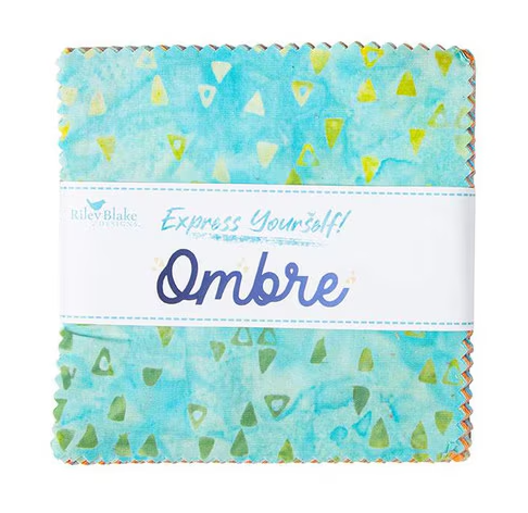 Expressions Batiks Express Yourself! Ombre 5" Stacker B