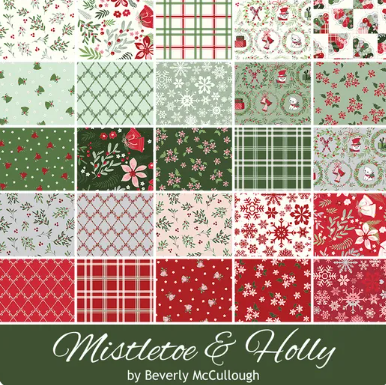 Mistletoe & Holly 10" Stacker