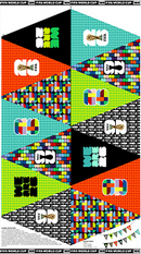Fifa BUNTING BLACK MULTI PANEL