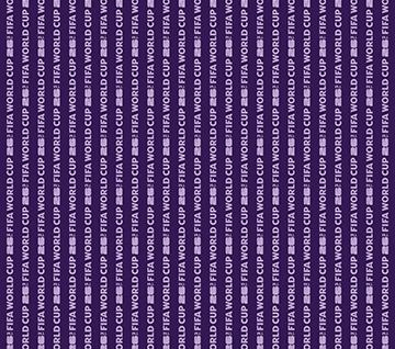 Fifa STRIPE BLENDER PURPLE Fabric