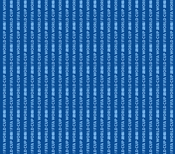 Fifa STRIPE BLENDER BLUE Fabric