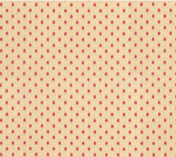 Garden Variety DROPLETS ROUGE Fabric