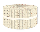 Buttercream & Brickle Bits 2.5"  Jelly rolls