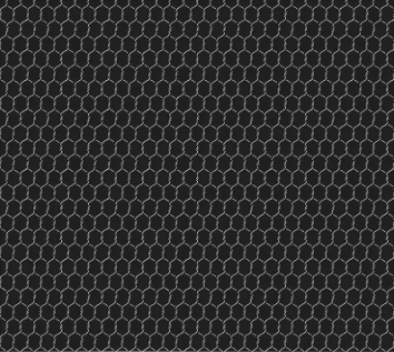 Boho Chick Chicken Run Black Fabric