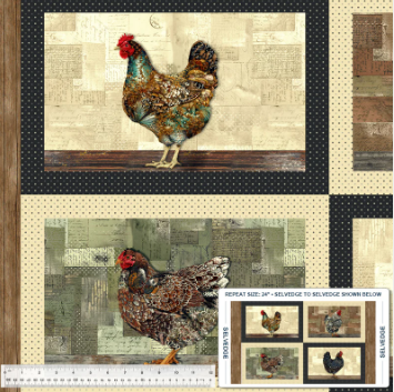 Boho Chick Homestead Panel