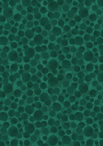 Bumbleberries Blender Nordic Green Fabric