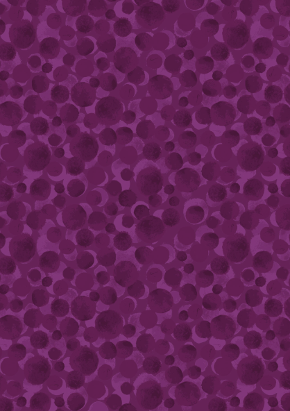 Bumbleberries Blender Royal Purple Fabric