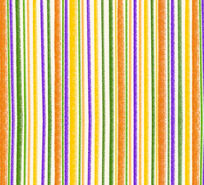 Steampunk Halloween 3 Stripe Yellow Fabric