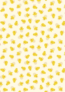 Small Things... Country Garden Small Things Chics Yellow Fabric