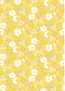 Joys of Spring Songs of Spring Sunshine Yellow Fabric
