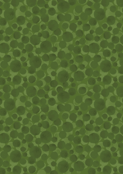 Bumbleberries Blender New Forest Green Fabric