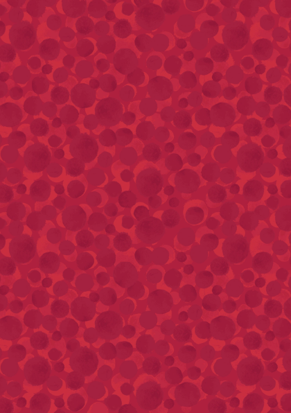 Bumbleberries Blender Postbox Red Fabric