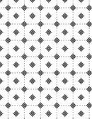 Shadow Blooms - Diamond Grid White - Yardage