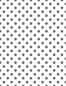 Shadow Blooms - Daisy Dot White - Yardage