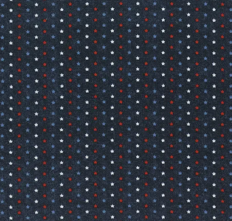 Stars of Valor Little Stars All Over Blue Fabric