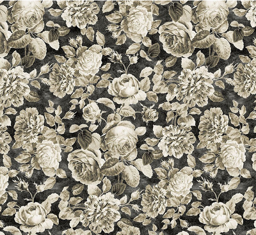 Paris Nights 4113-95 Charcoal Fabric