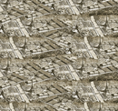 Paris Nights 4107-38 Sepia Fabric
