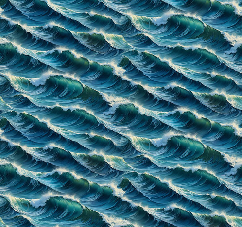 Wilderness Song 4174-75 Blue Fabric