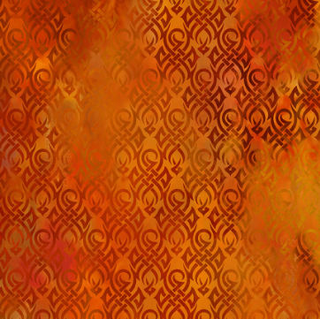 Dragons - Emerald Reign 5DRG-4 Orange Fabric