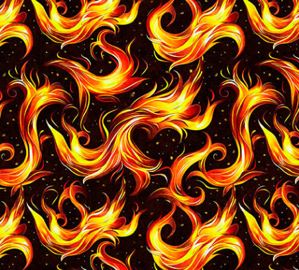 DRAGON'S SONG 2600 31155 J 15O BLACK Fabric