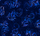 DRAGON'S SONG 2600 31154 Y 15O ROYAL Fabric