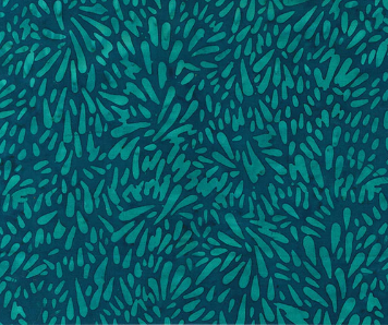 Strawberry Lane Compton Petal Peacock Fabric