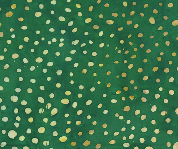 Strawberry Lane Mottistone Dot Basil Fabric