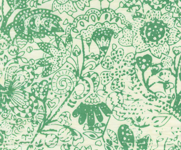 Strawberry Lane Princelett Etch Seafoam Fabric