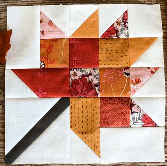 11/11/25 Scrappy Leaf Blocks ONLINE