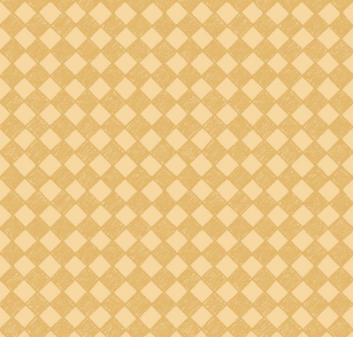 Colorful Critters Check Yellow Fabric