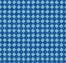 Colorful Critters Check Blue Fabric