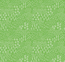 Colorful Critters Sketch Green Fabric