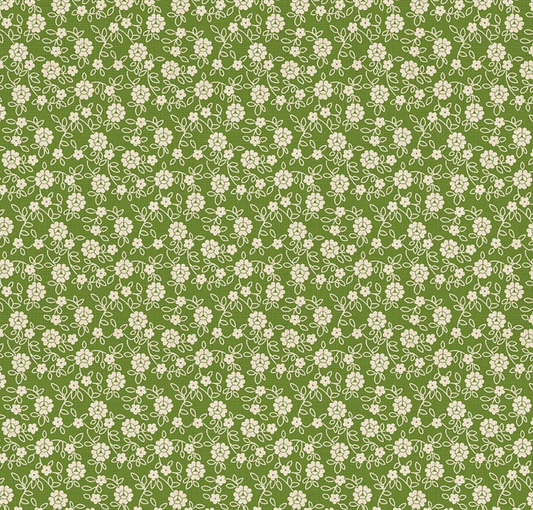 Baked With Love Family Olive Fabric