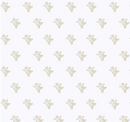 Gingerbread Gingerbread Toss White Fabric