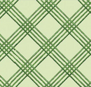 Gingerbread Windowpane Plaid Green Fabric