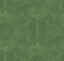Gingerbread Lacy Blender Green Fabric