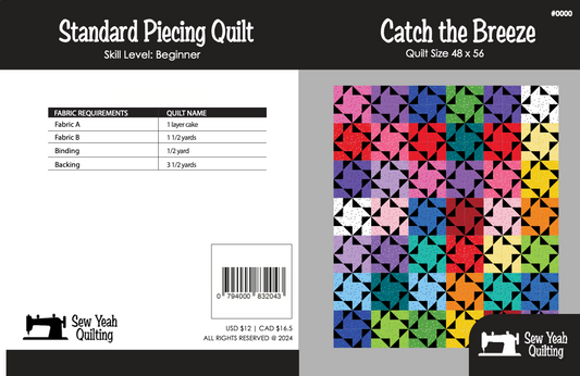 Catch The Breeze Quilt 48" x 56"